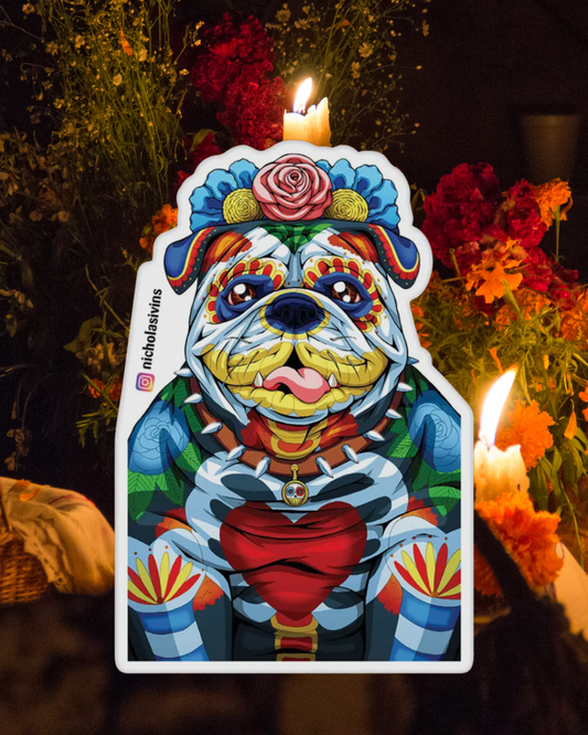 English Bulldog Sticker