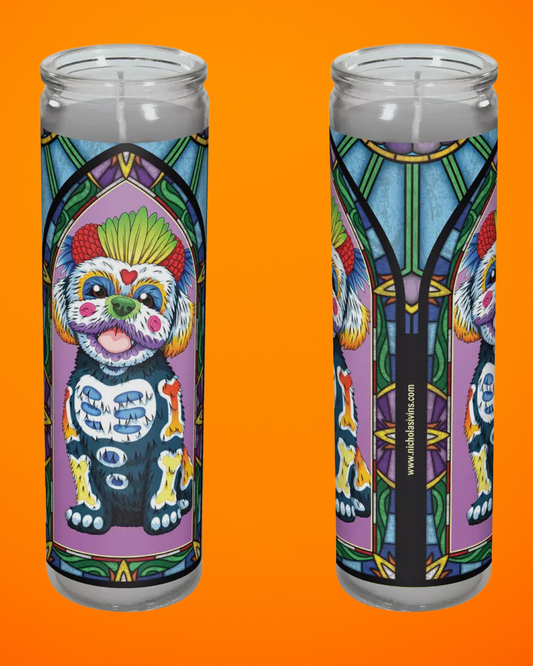 Shih Tzu Candle