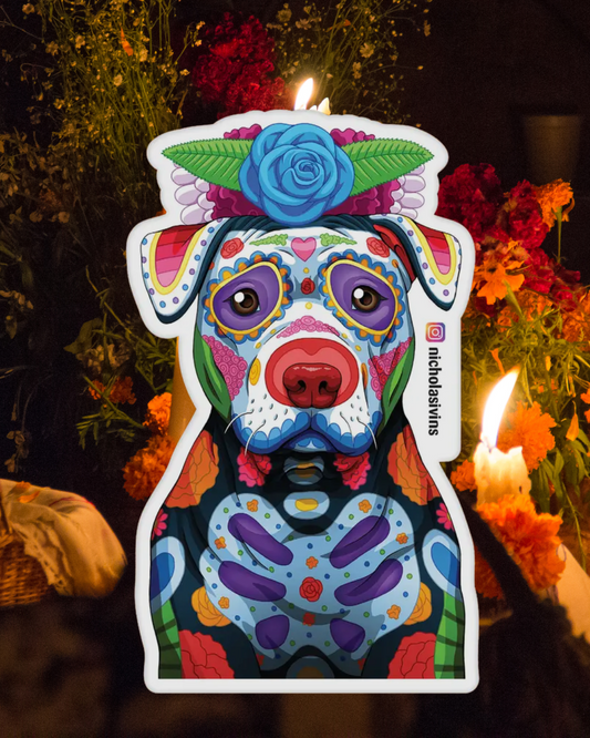 Pit Bull Dog Sticker