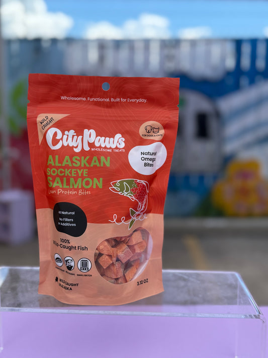 Freeze Dried Wild Caught Sockeye Alaskan Salmon