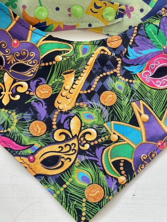 Mardi Gras bandana