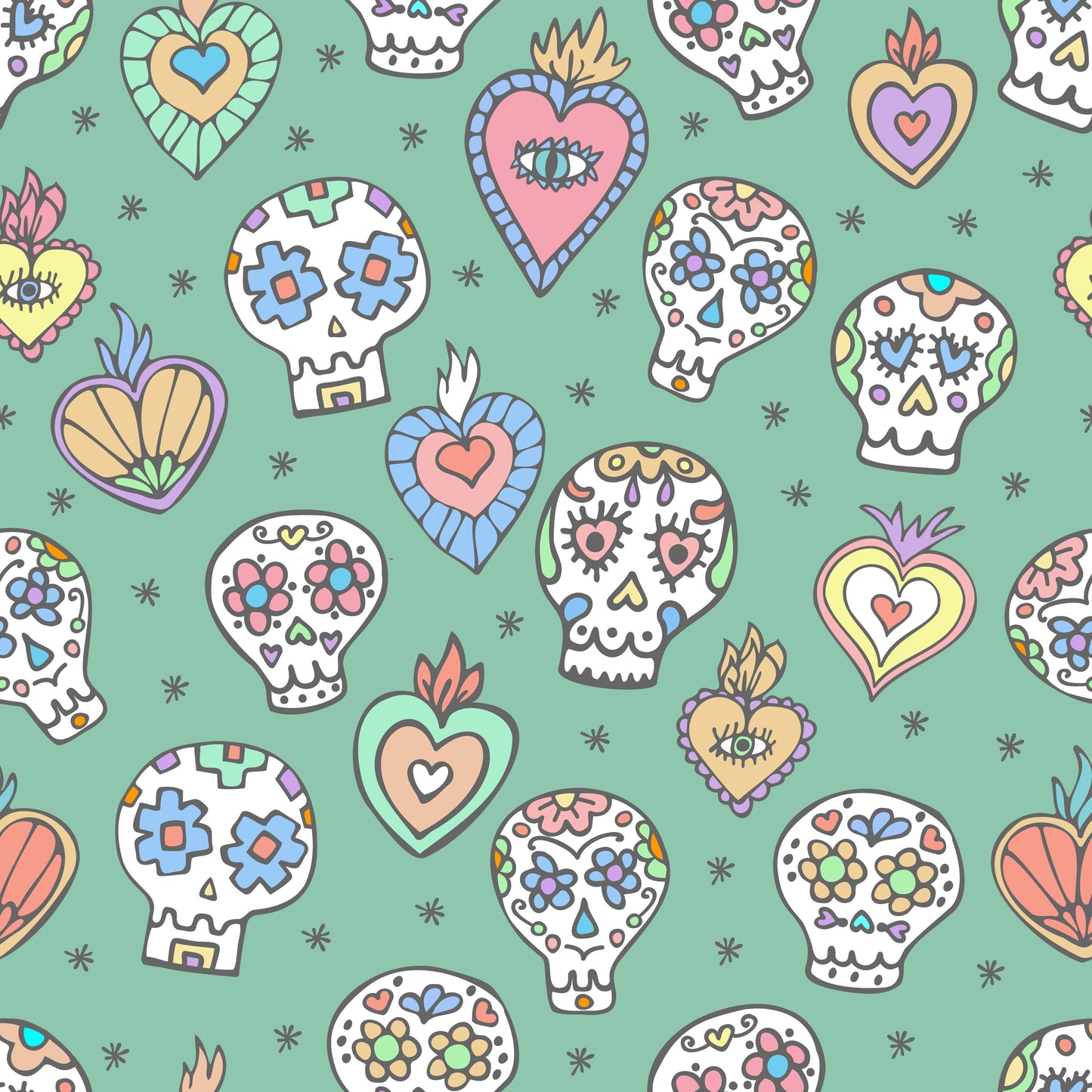 Día De Muertos bandana