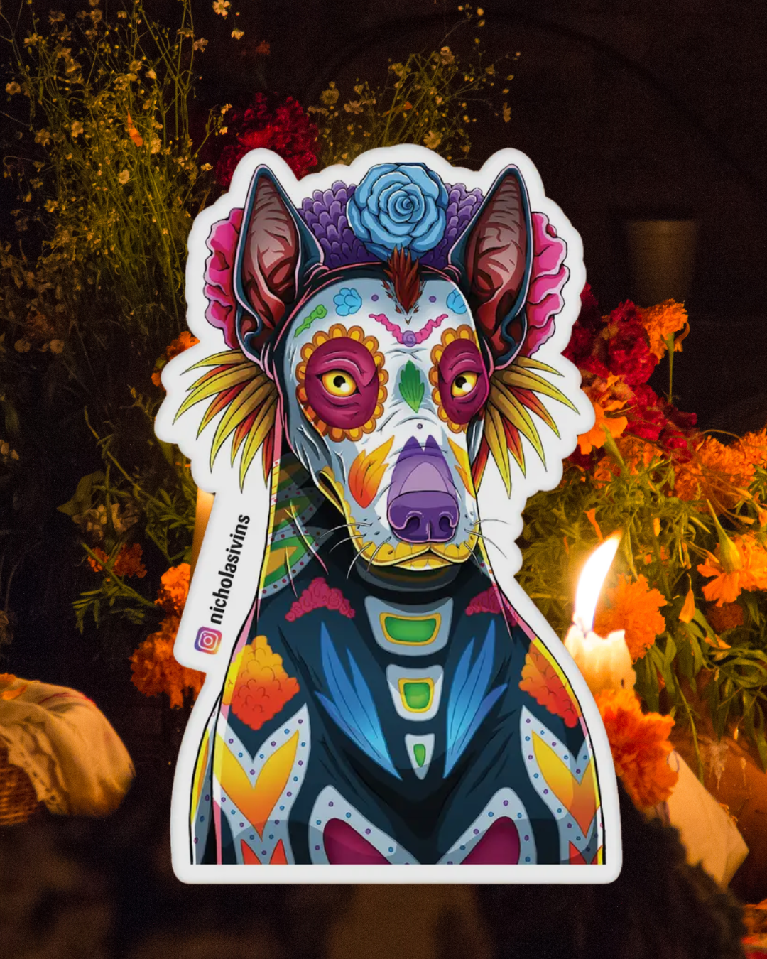 Xoloitzcuintli Sticker