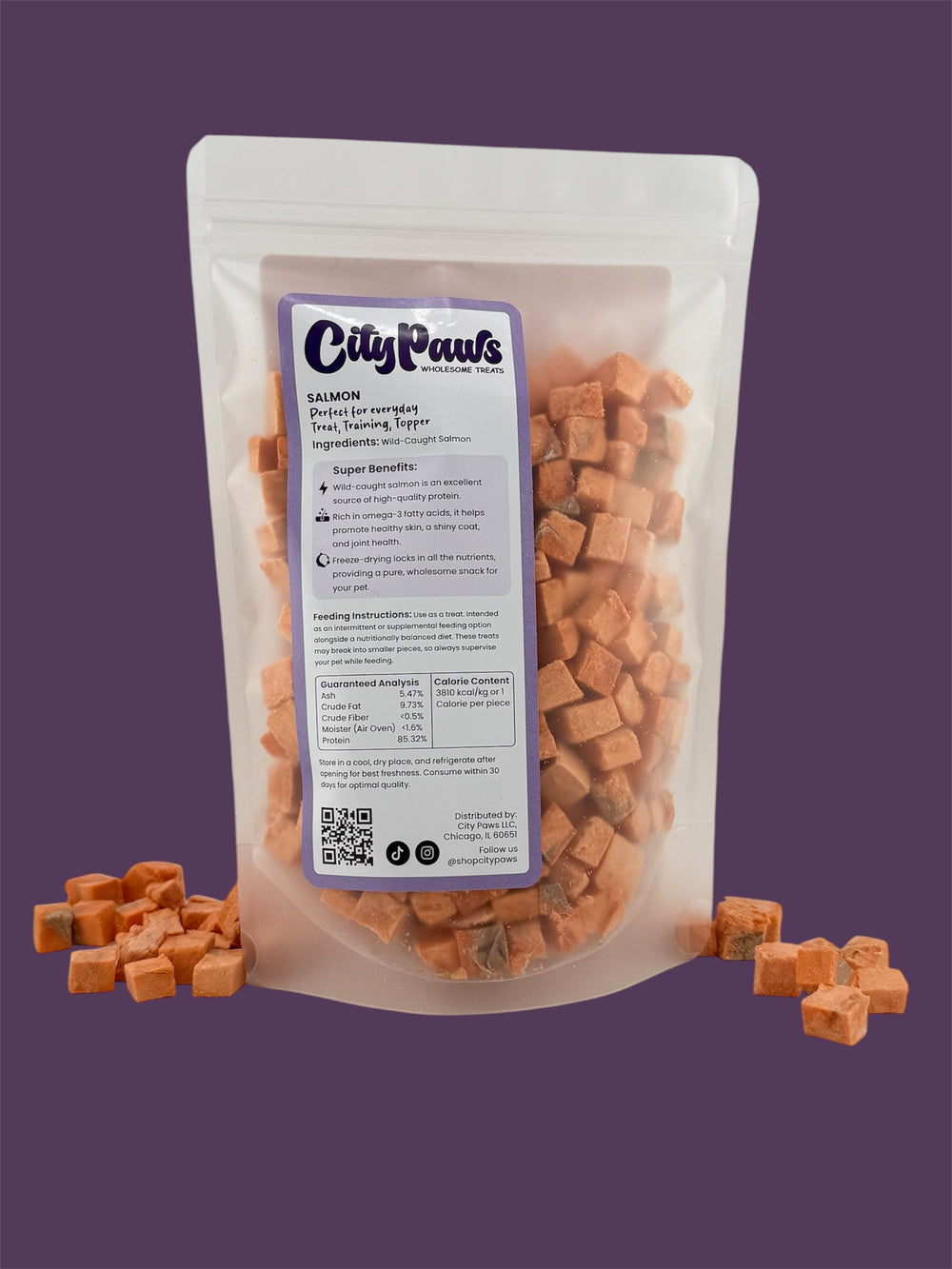 Freeze Dried Wild Caught Sockeye Alaskan Salmon