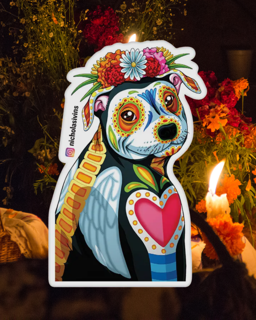 DÍA DE LOS MUERTOS STICKERS