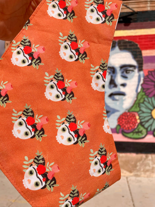 Frida Sugar Skull Bandana