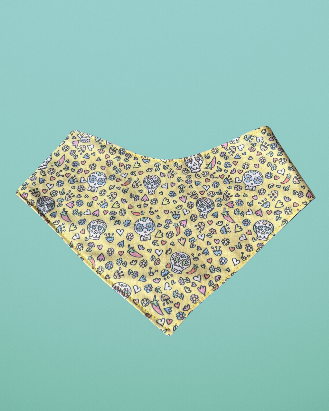 Calavera dog bandanas