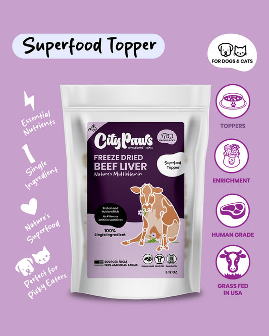 Freeze-Dried Raw Beef Liver