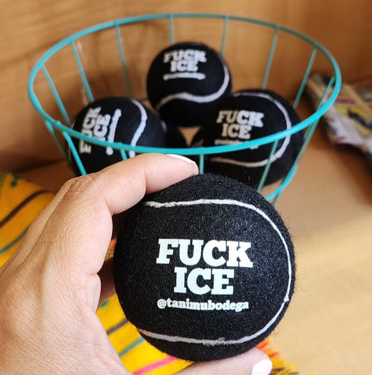 F Ice Tennis Ball