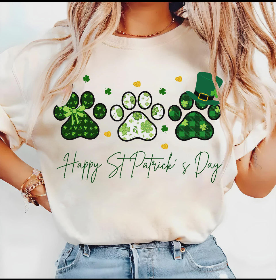 St Pawtricks Day Tee