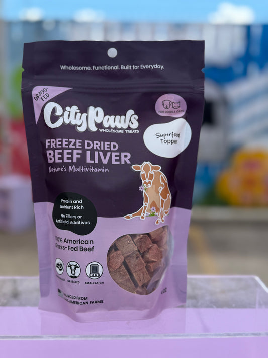 Freeze-Dried Raw Beef Liver