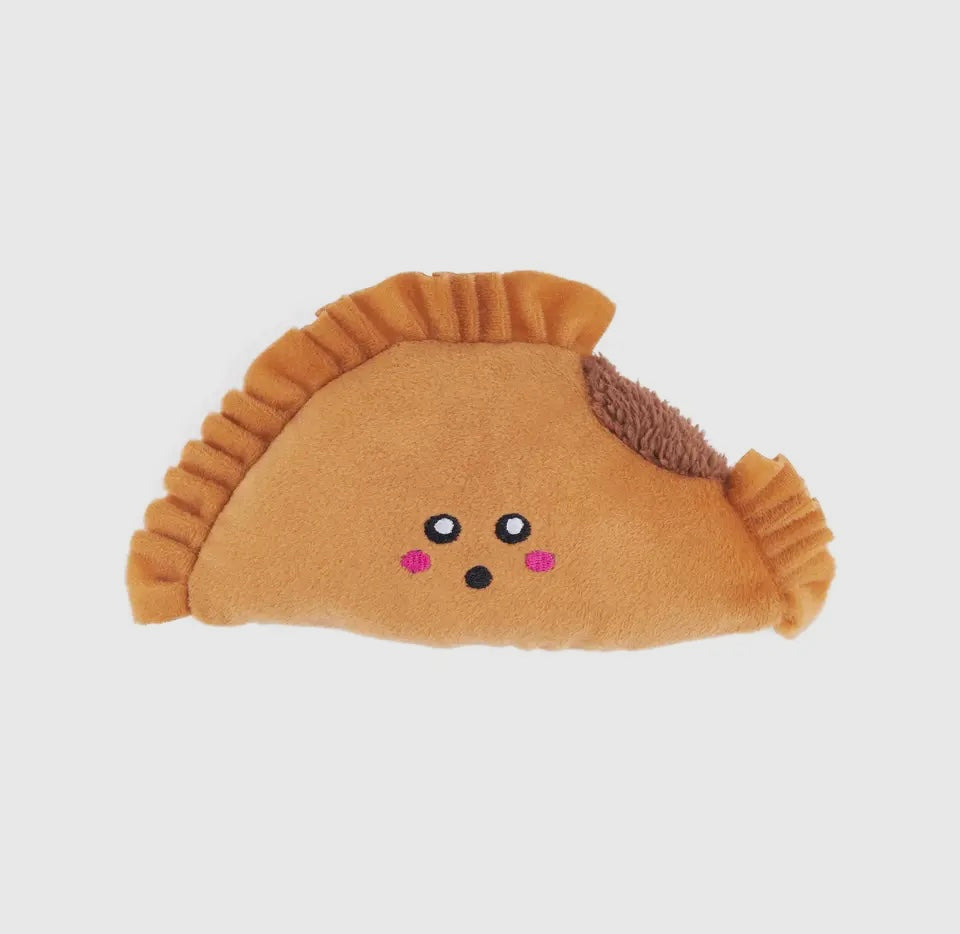 Empanada Dog toy