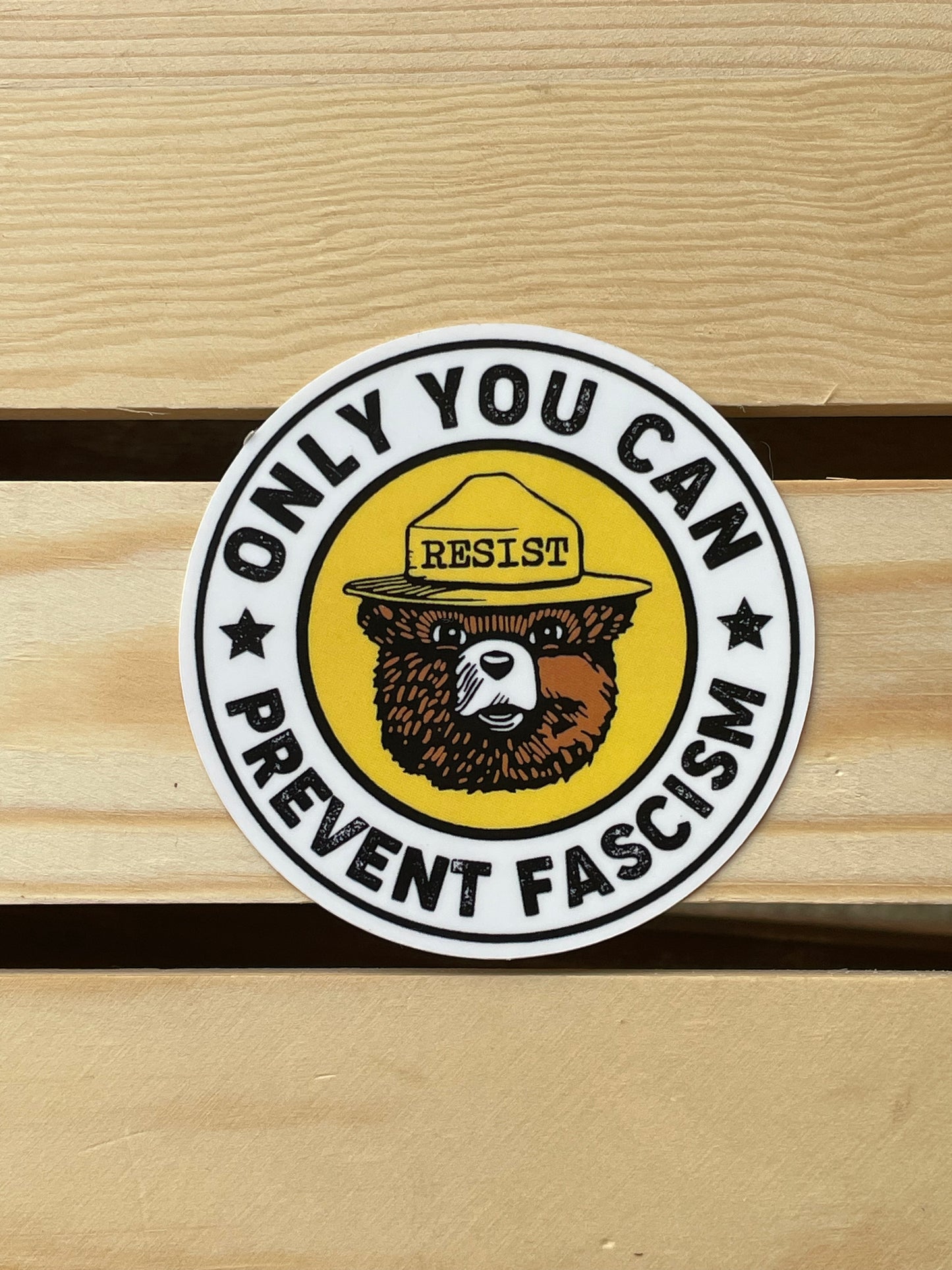 ONLY YOU CAN PREVENT FASCISIM