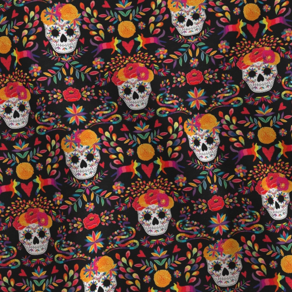 La Catrina dog bandana